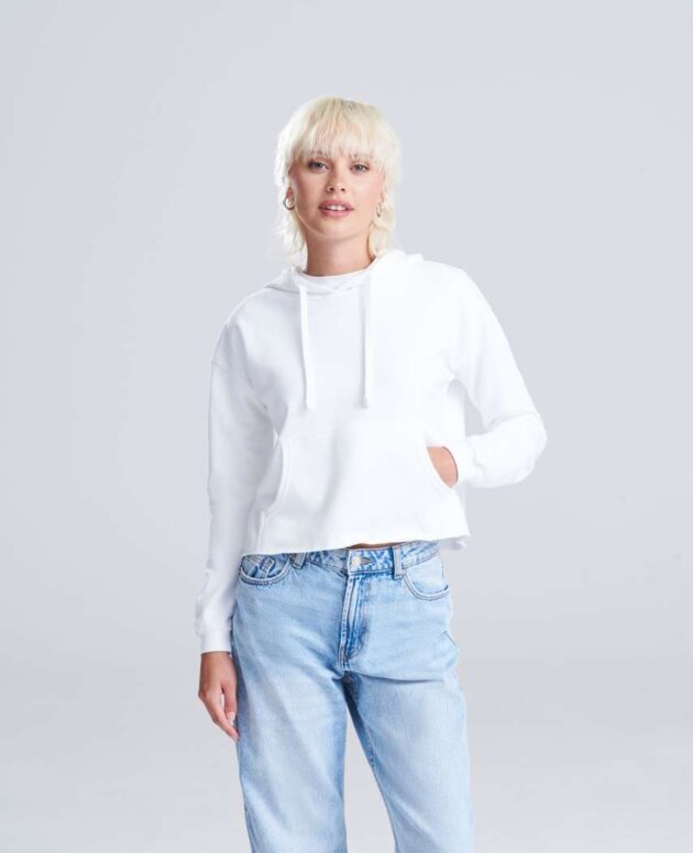 WOMEN'S CROPPED HOODIE