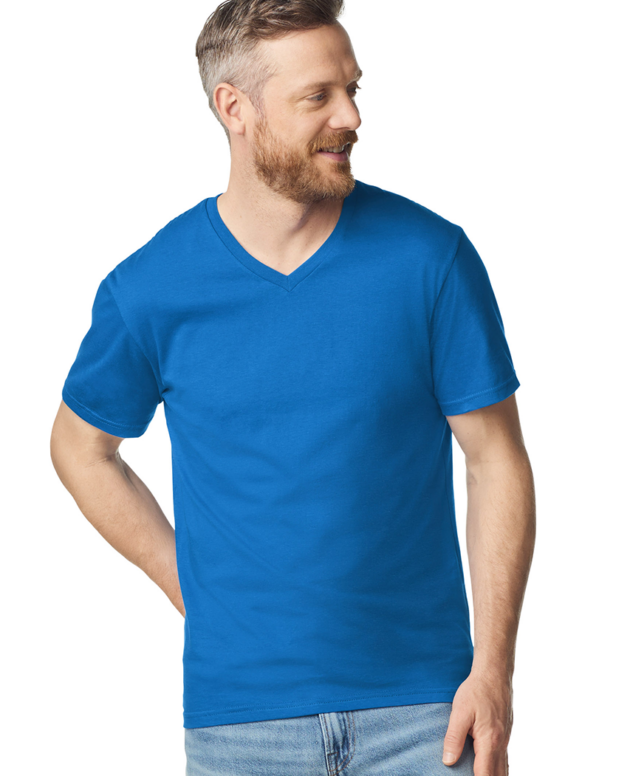 SOFTSTYLE™ ADULT V-NECK T-SHIRT