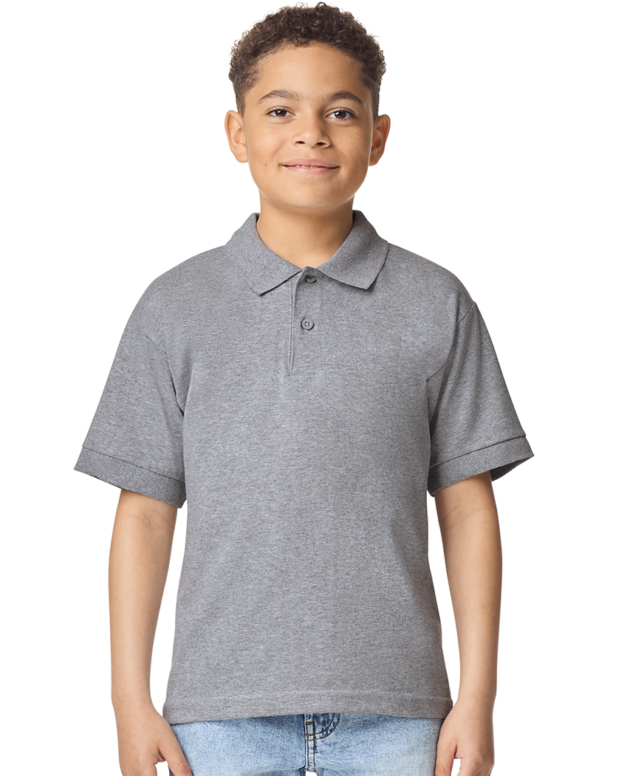 DRYBLEND® YOUTH JERSEY POLO SHIRT