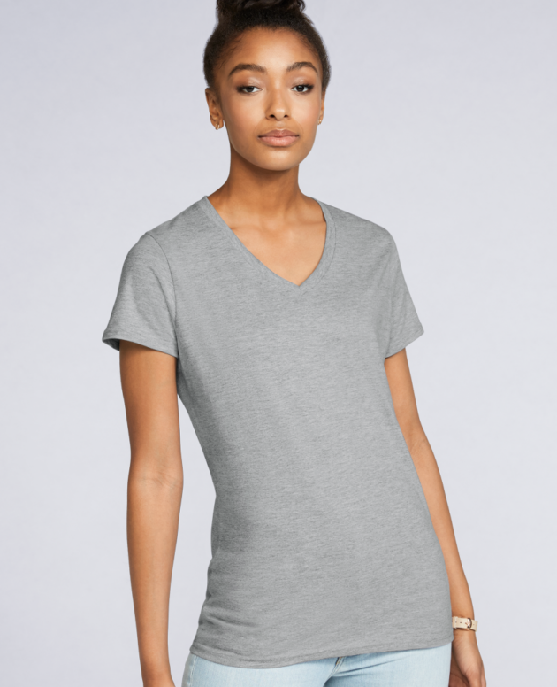 PREMIUM COTTON® LADIES' V-NECK T-SHIRT