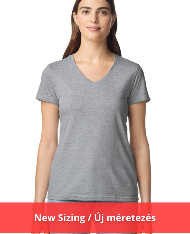 SOFTSTYLE™ LADIES' V-NECK T-SHIRT