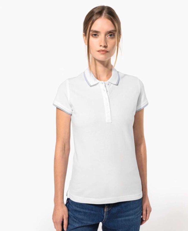 LADIES' SHORT-SLEEVED POLO SHIRT