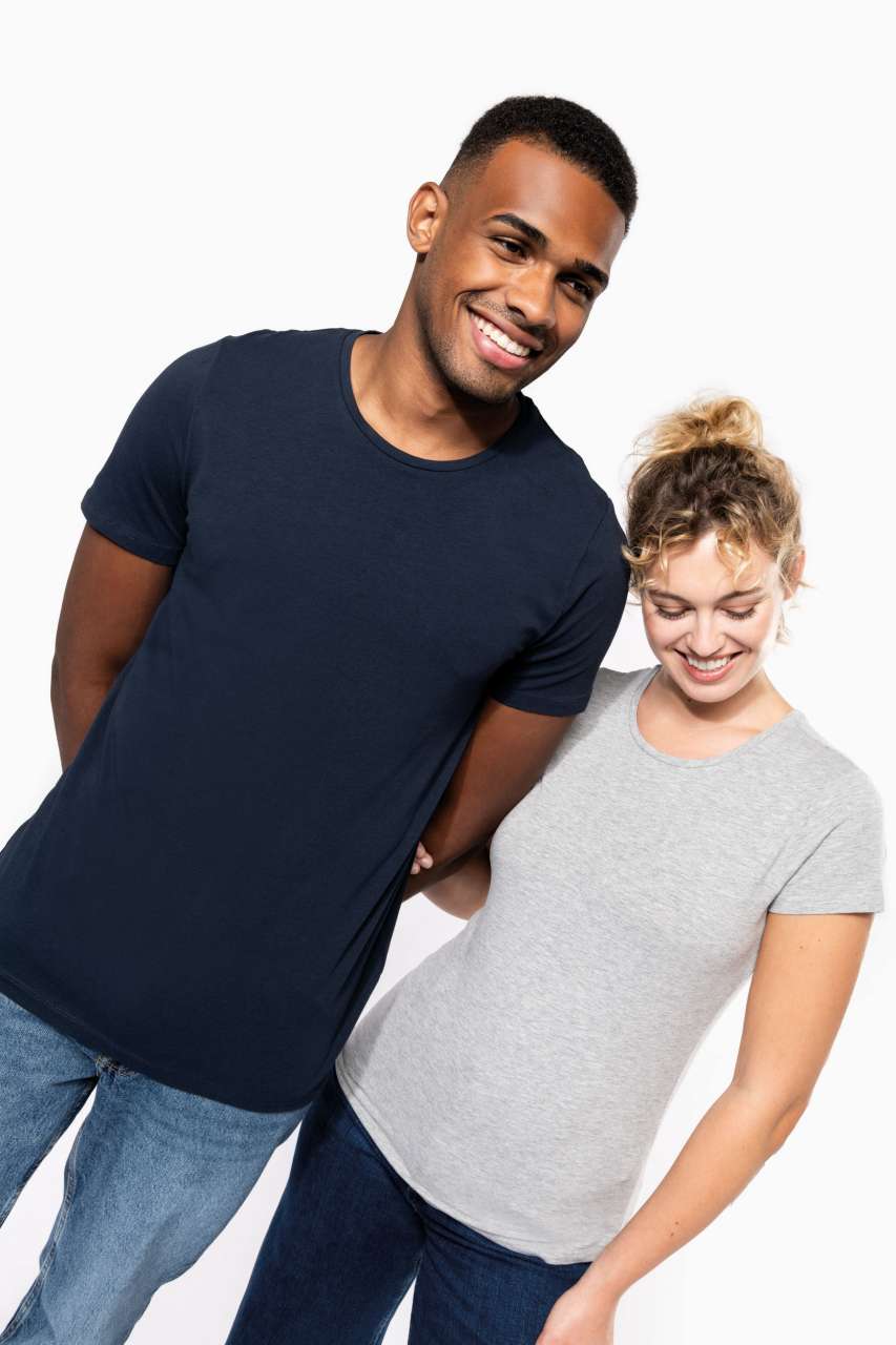 LADIES' SHORT-SLEEVED CREW NECK T-SHIRT - Image 2