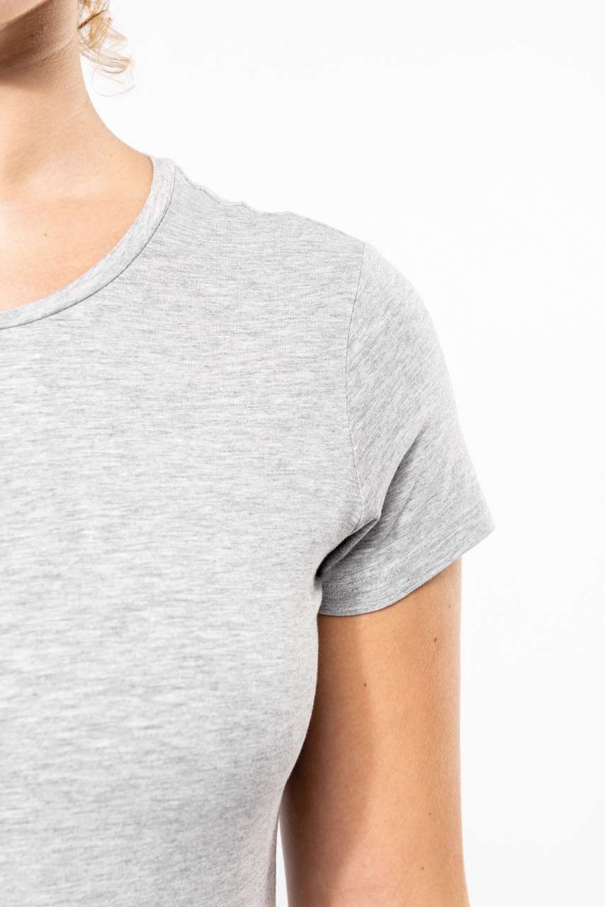 LADIES' SHORT-SLEEVED CREW NECK T-SHIRT - Image 5