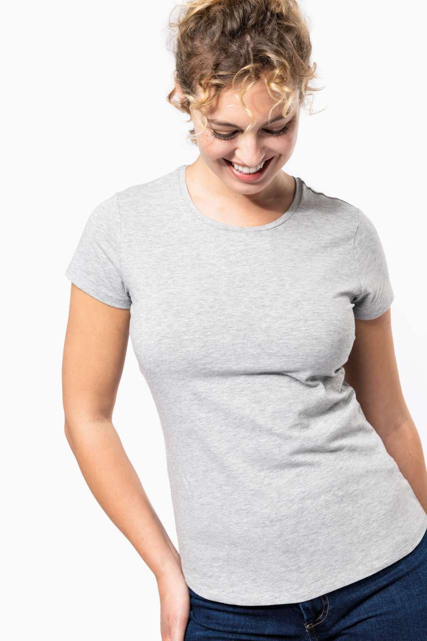 LADIES' SHORT-SLEEVED CREW NECK T-SHIRT - Image 6