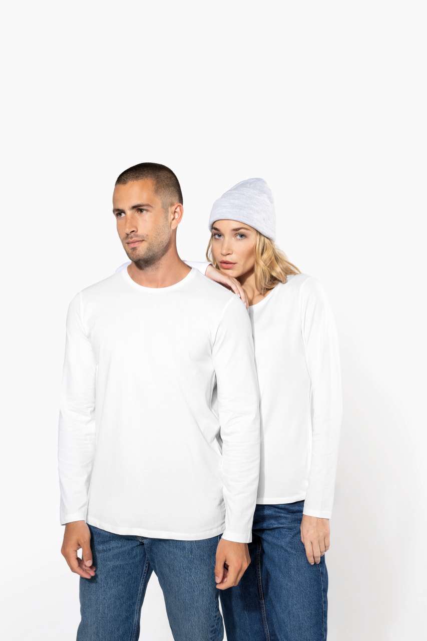 MEN'S LONG-SLEEVED CREW NECK T-SHIRT - Image 2