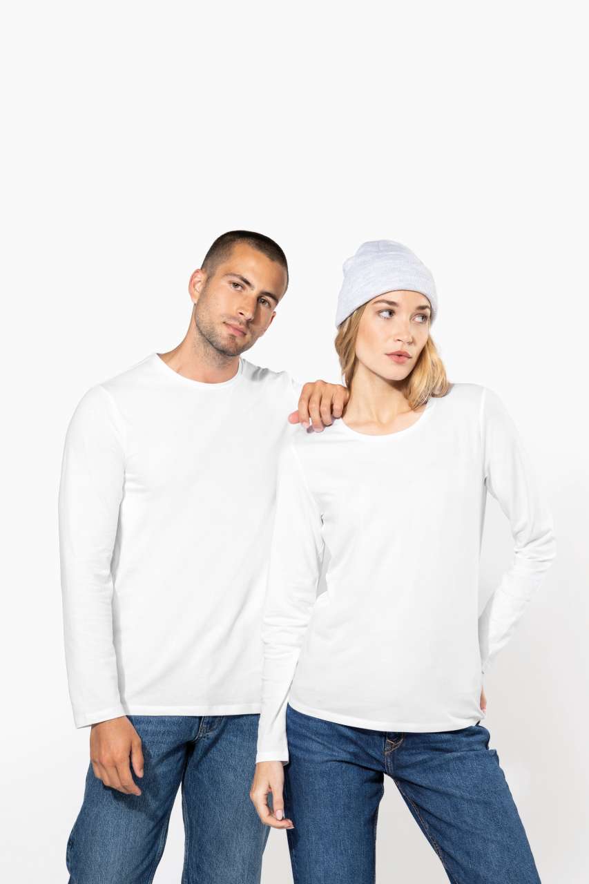 MEN'S LONG-SLEEVED CREW NECK T-SHIRT - Image 3
