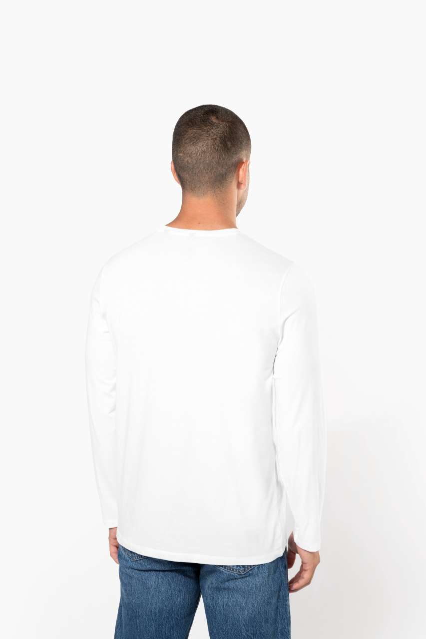MEN'S LONG-SLEEVED CREW NECK T-SHIRT - Image 6