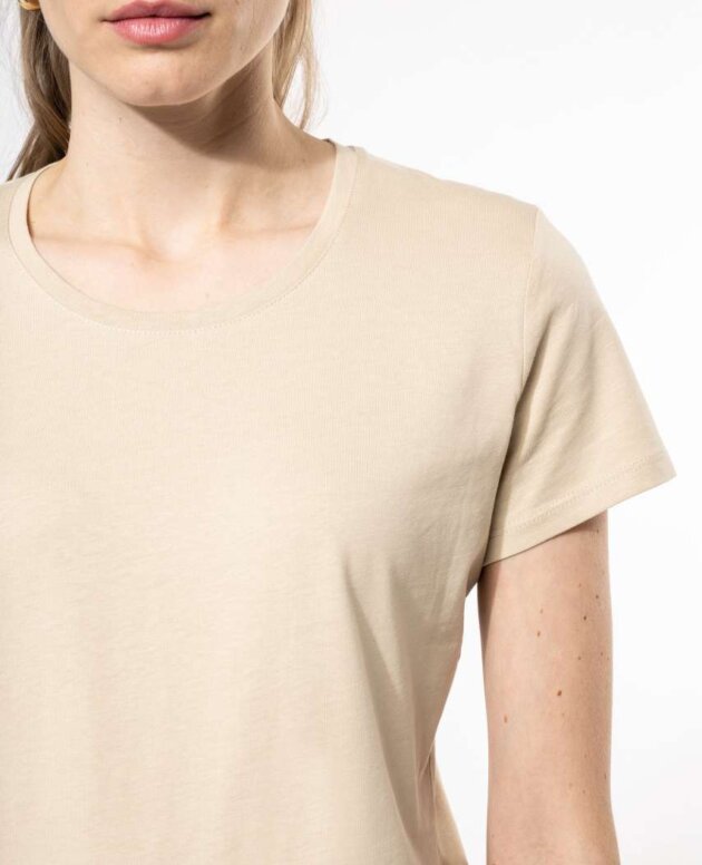 LADIES' SHORT SLEEVE CREW NECK T-SHIRT