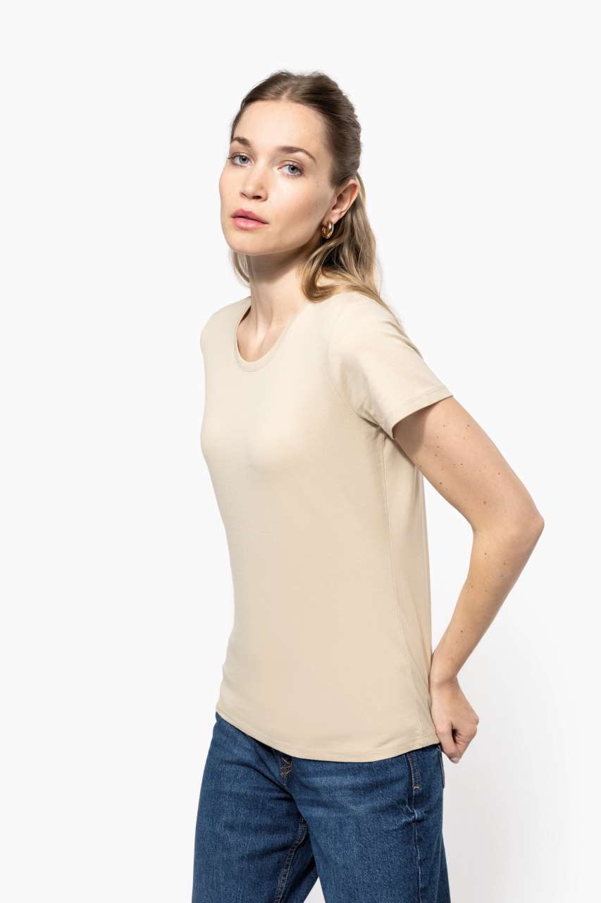 LADIES' SHORT SLEEVE CREW NECK T-SHIRT - Image 4