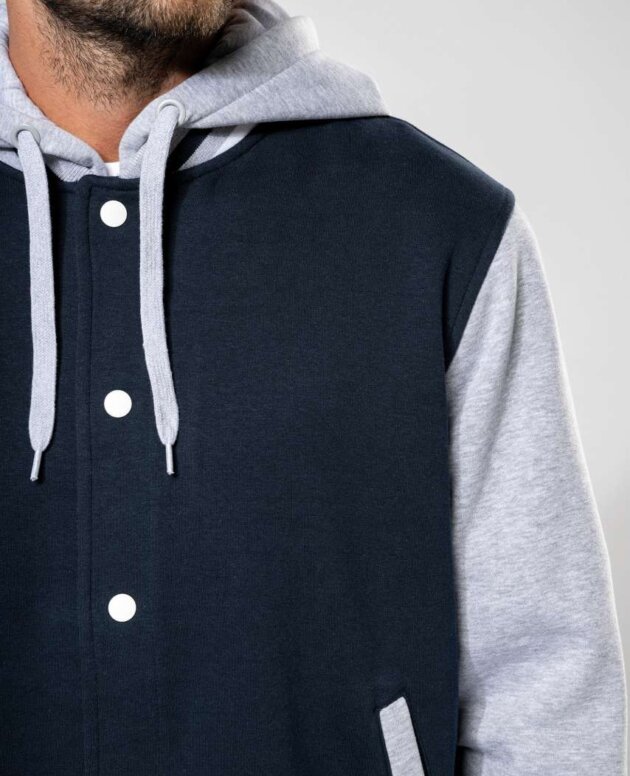 UNISEX TEDDY JACKET WITH HOOD