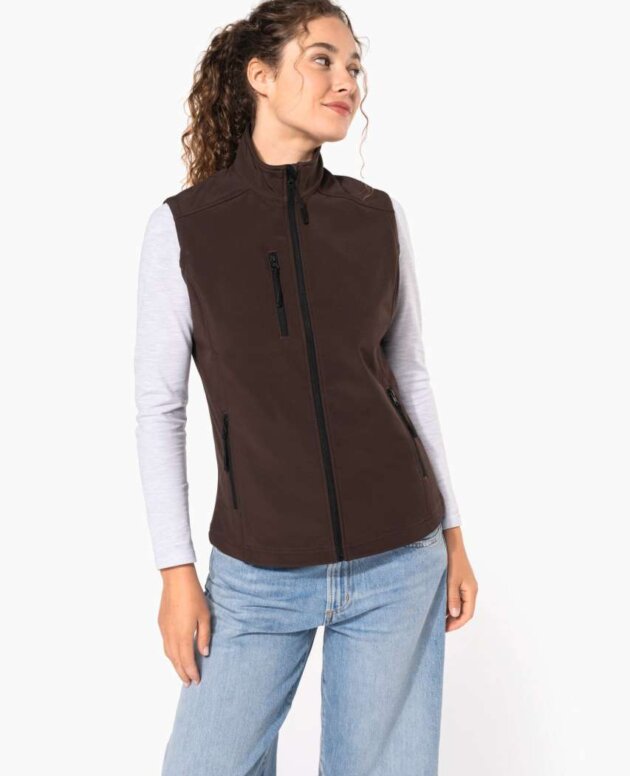 LADIES' SOFTSHELL BODYWARMER