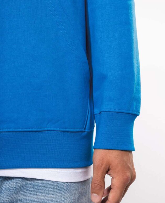 MEN'S CONTRAST HOODED SWEATSHIRT
