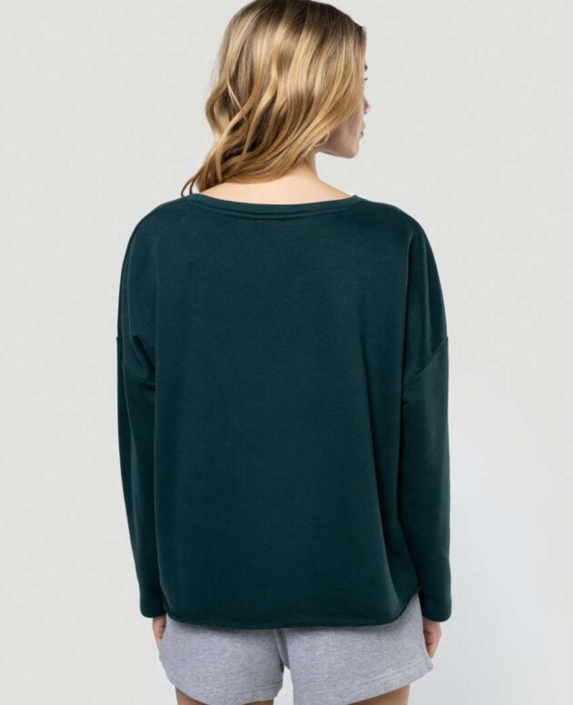 LADIES' OVERSIZED SWEATSHIRT