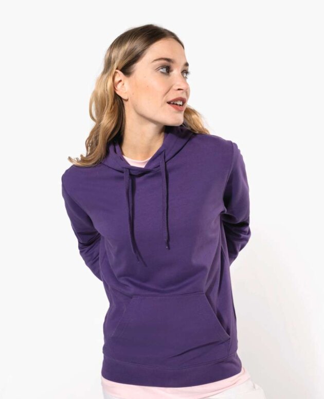 LADIES’ HOODED SWEATSHIRT