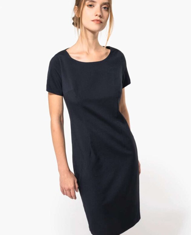 SHORT-SLEEVED DRESS