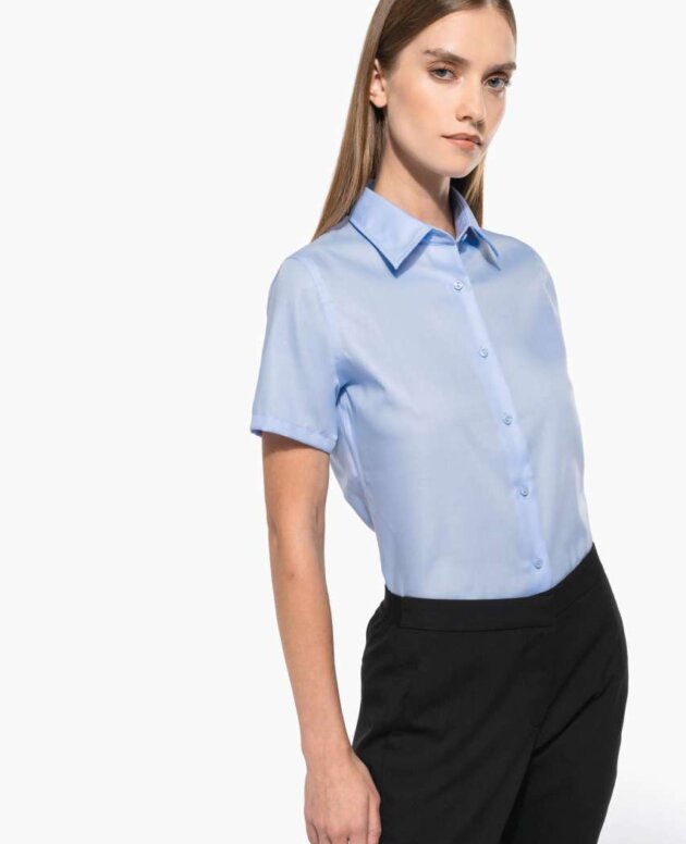 LADIES' SHORT-SLEEVED NON-IRON SHIRT