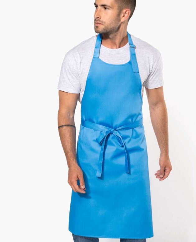 POLYCOTTON APRON WITHOUT POCKET