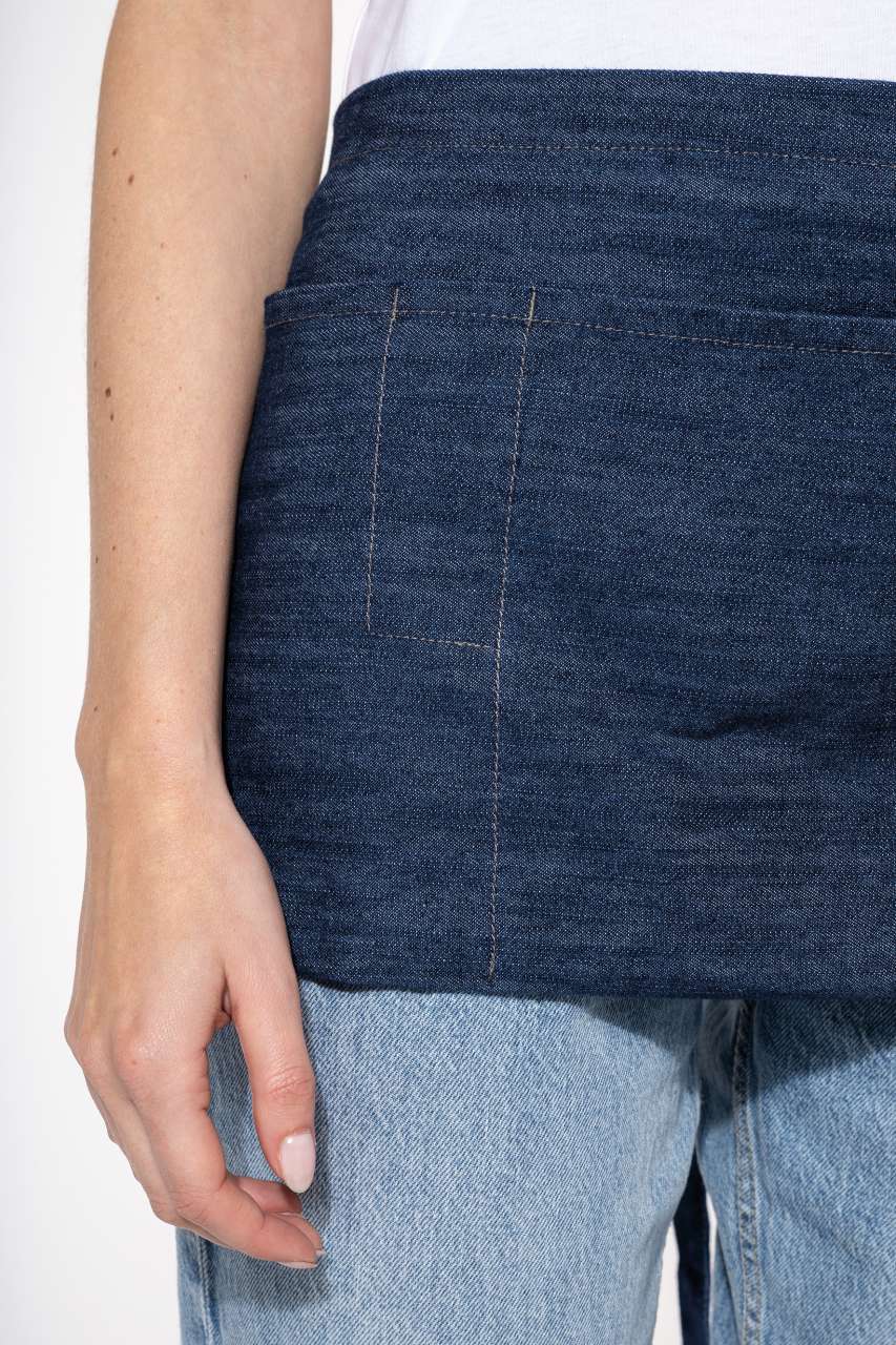 POLYCOTTON SHORT APRON - Image 6