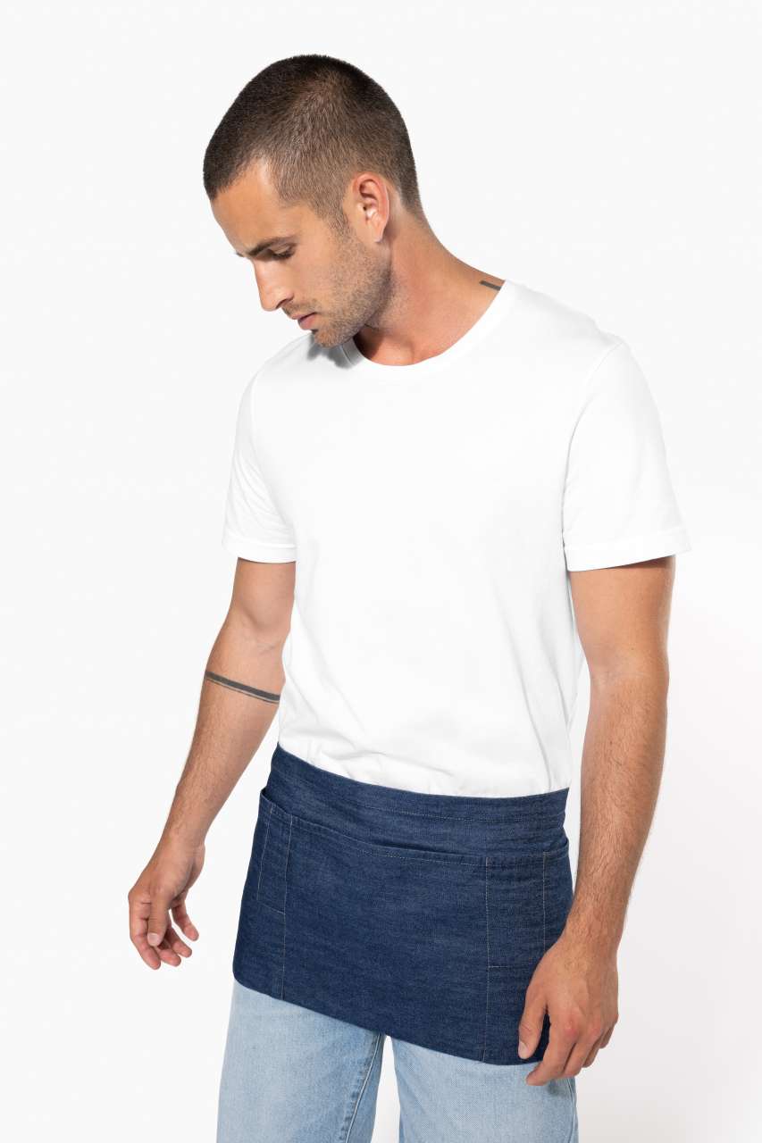 POLYCOTTON SHORT APRON - Image 7
