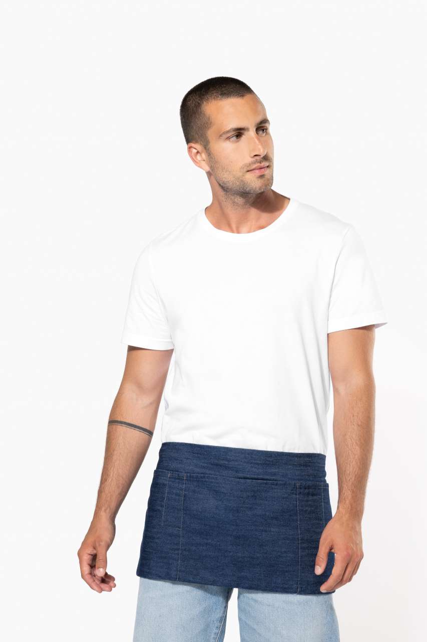 POLYCOTTON SHORT APRON - Image 8