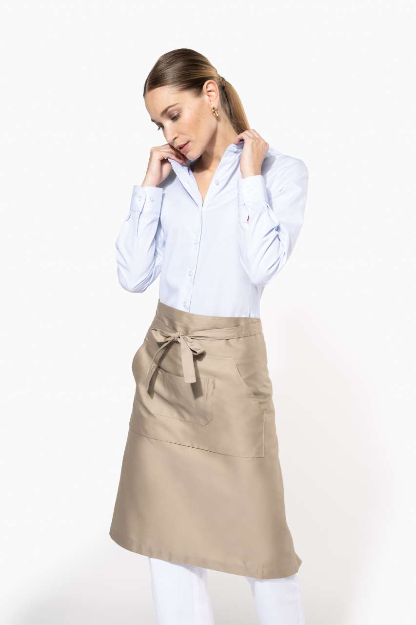 POLYCOTTON LONG APRON - Image 2