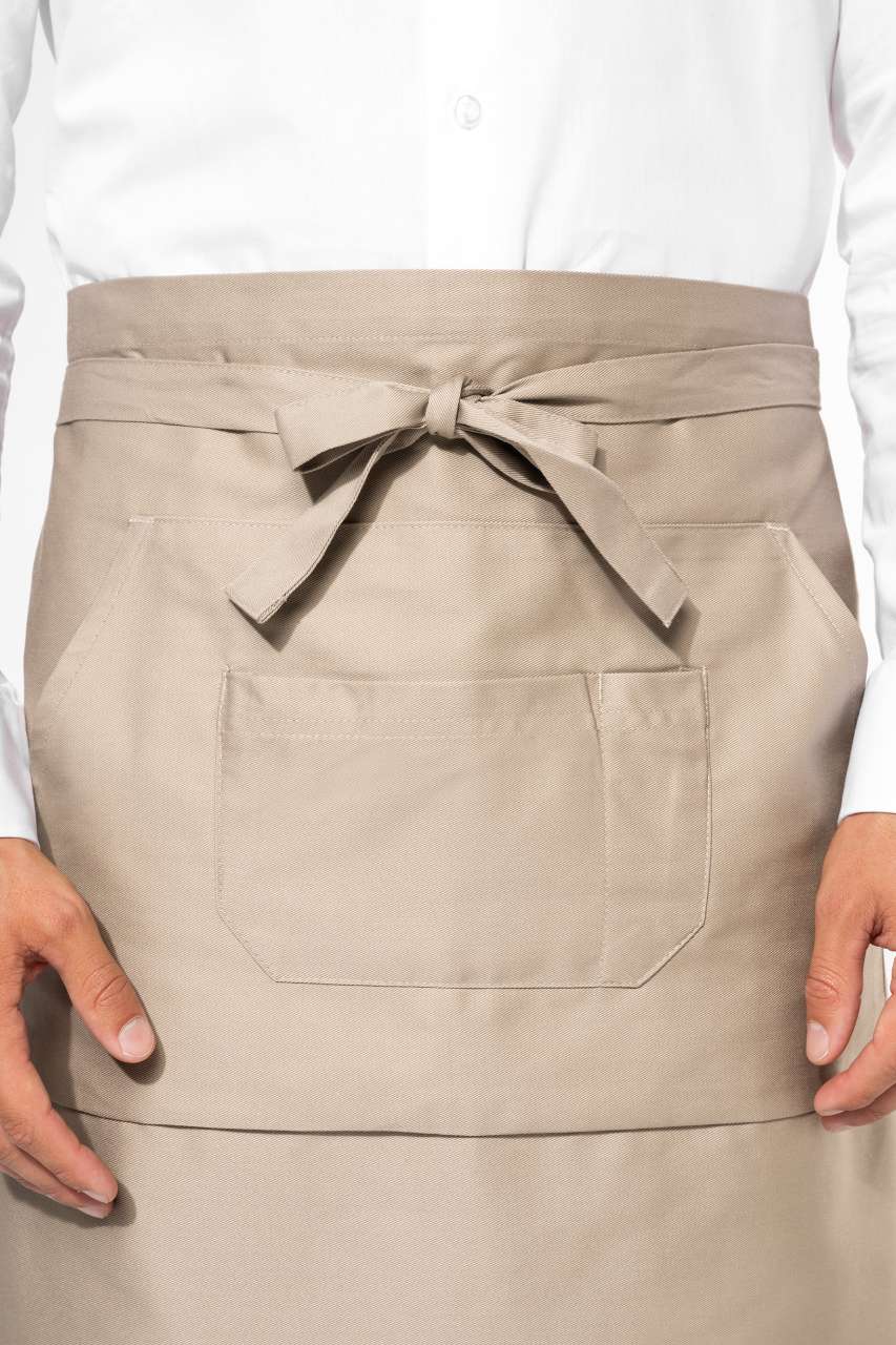 POLYCOTTON LONG APRON - Image 5