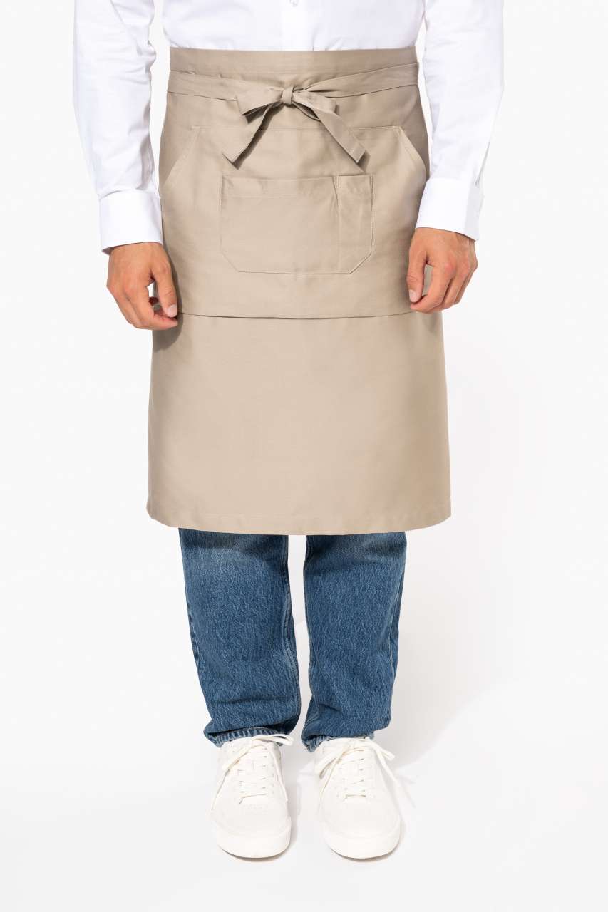 POLYCOTTON LONG APRON - Image 6