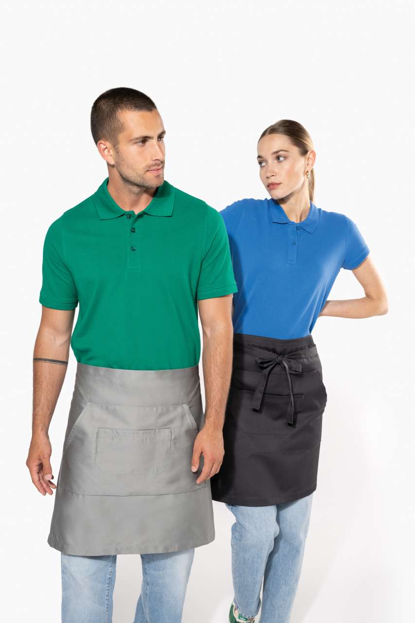 POLYCOTTON MID-LENGTH APRON - Image 2