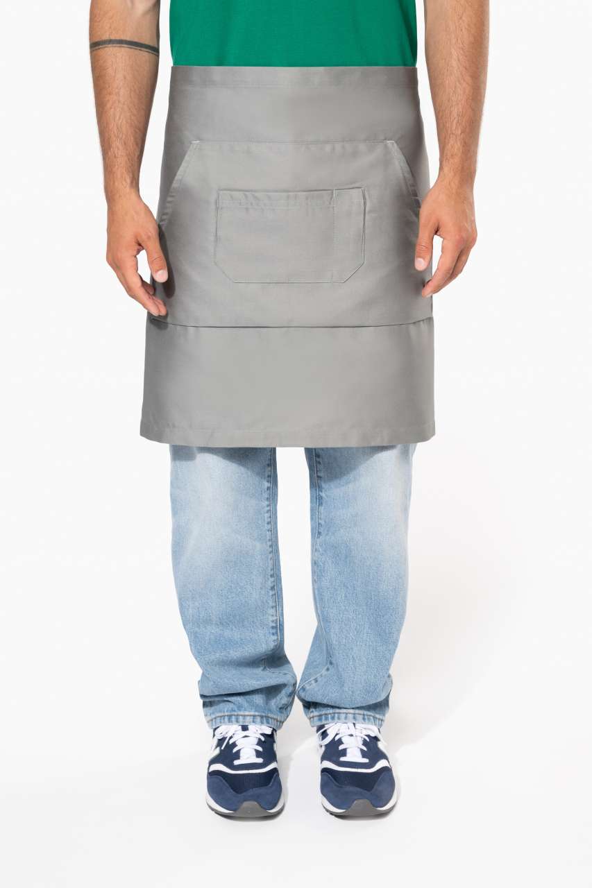 POLYCOTTON MID-LENGTH APRON - Image 5