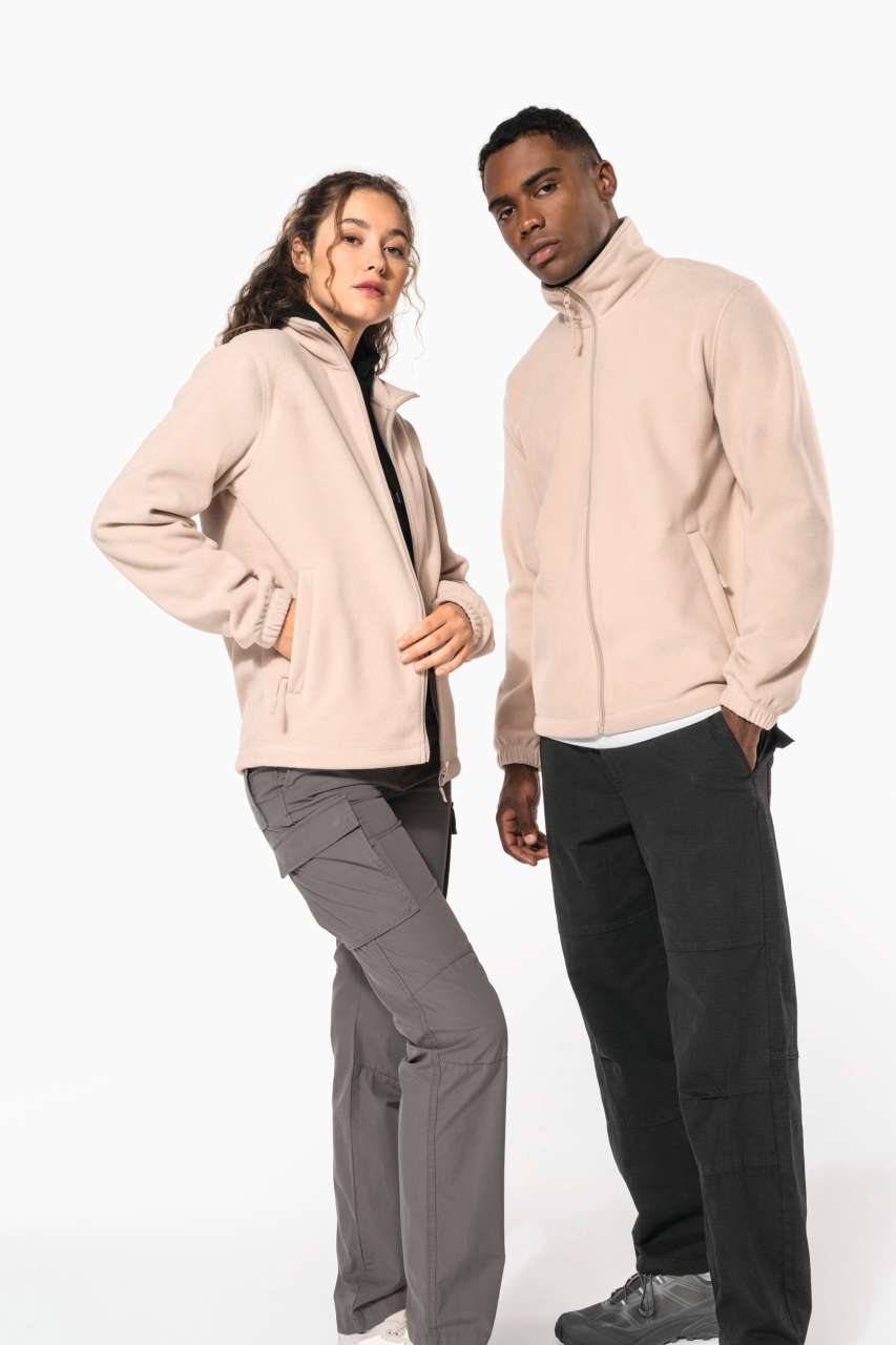 UNISEX MICROFLEECE ELASTICATED JACKET - Image 4