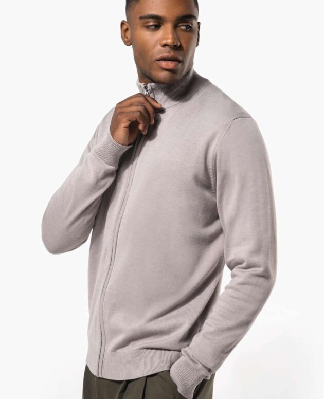 MEN'S FULL ZIP CARDIGAN
