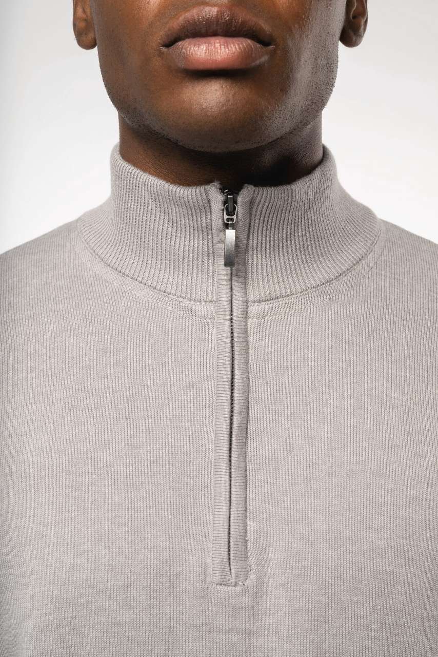 MEN'S ZIP NECK JUMPER - Image 7