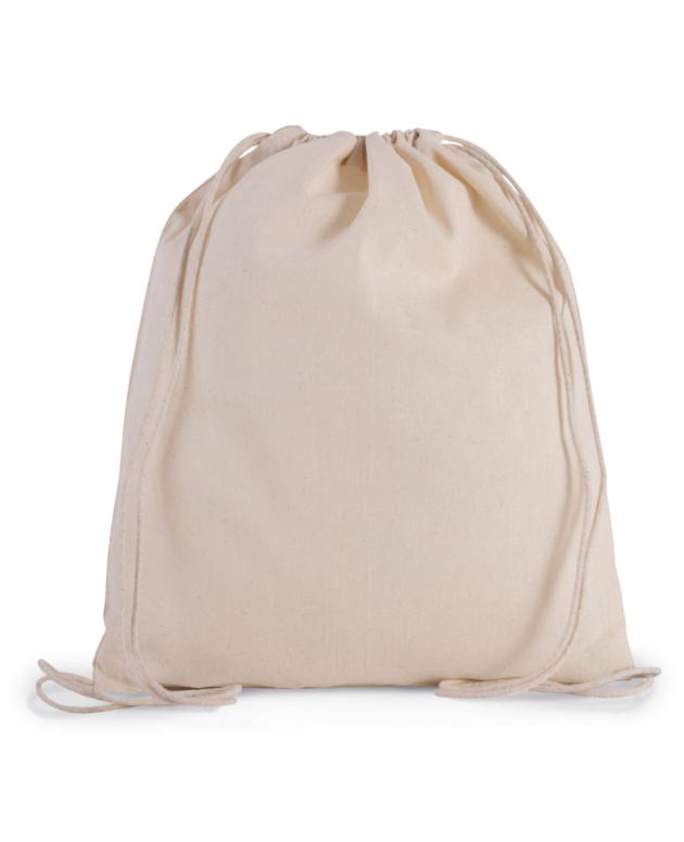 ORGANIC COTTON SMALL DRAWSTRING BAG/РАНИЦА ОТ ОРГАНИЧЕН ПАМУК
