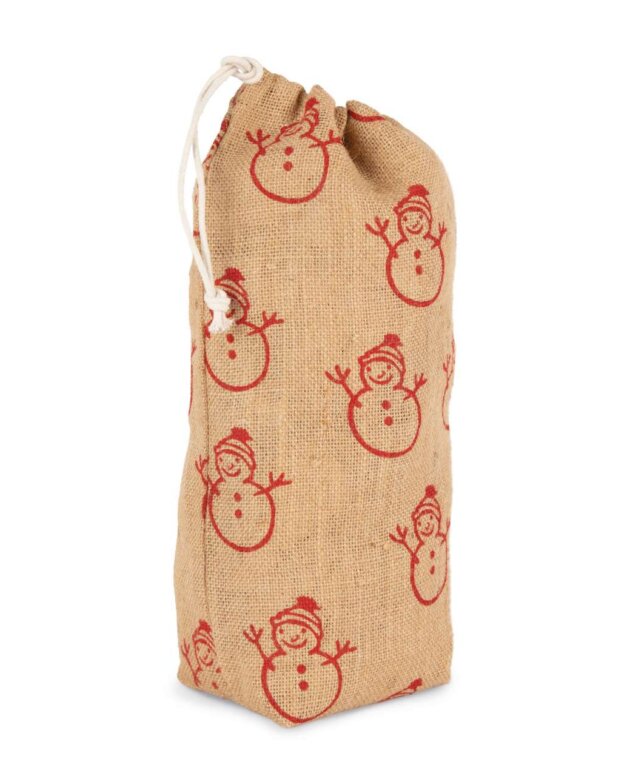 BOTTLE CARRIER WITH CHRISTMAS PATTERNS/ТОРБИЧКА ЗА БУТИЛКА С КОЛЕДНА ДЕКОРАЦИЯ