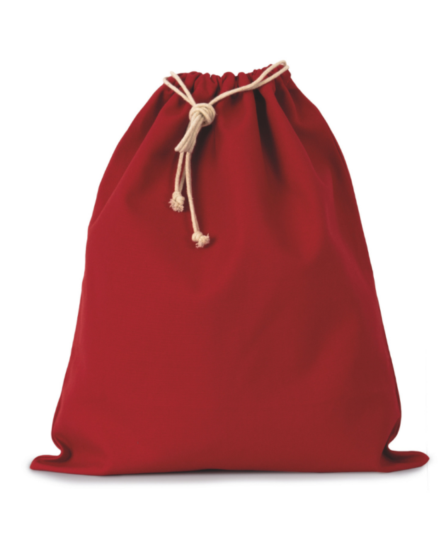 COTTON BAG WITH DRAWCORD CLOSURE - LARGE SIZE/ПАМУЧНА ЧАНТА