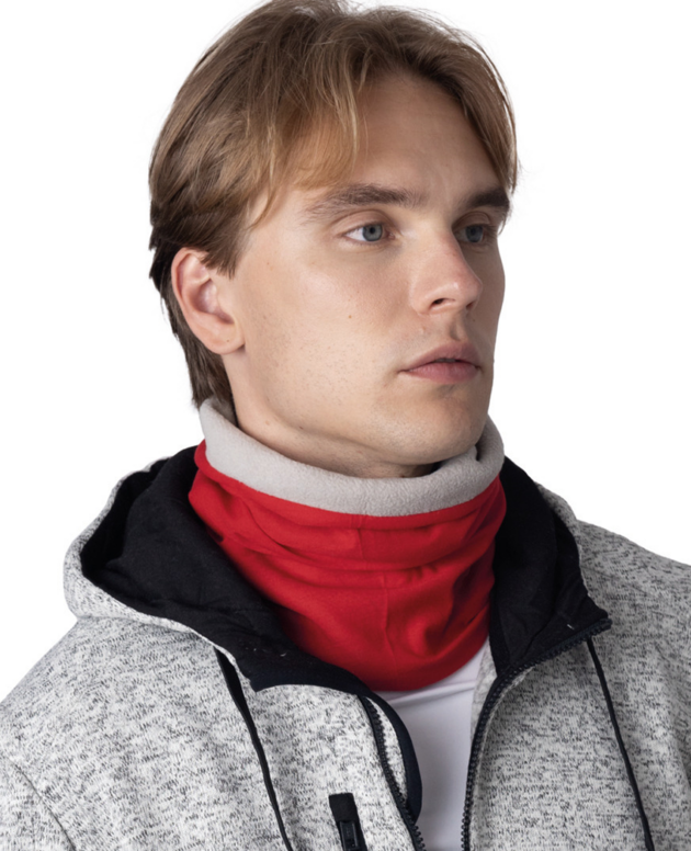 FLEECE-LINED NECKWARMER