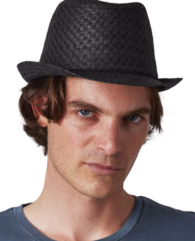 RETRO PANAMA - STYLE STRAW HAT