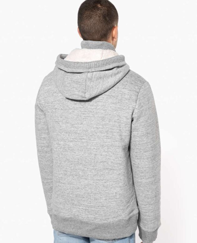 VINTAGE SHERPA-LINED FLEECE JACKET