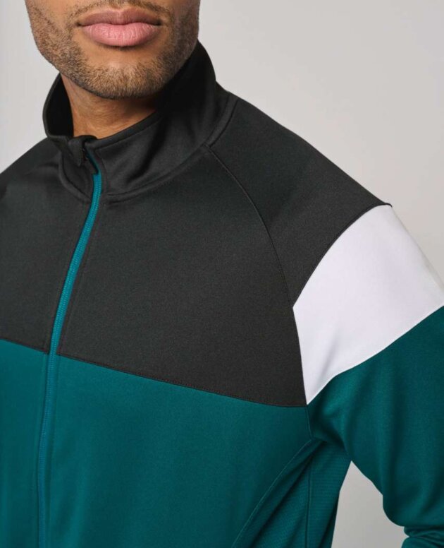 ADULT ZIPPED TRACKSUIT JACKET