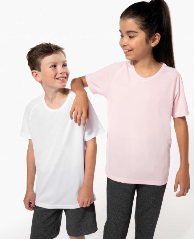 KIDS' SHORT SLEEVED SPORTS T-SHIRT