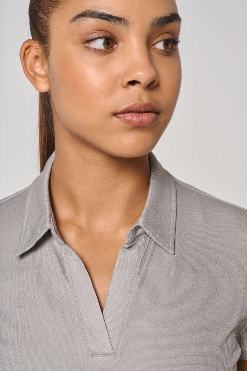 LADIES' SHORT-SLEEVED POLO SHIRT - Image 2