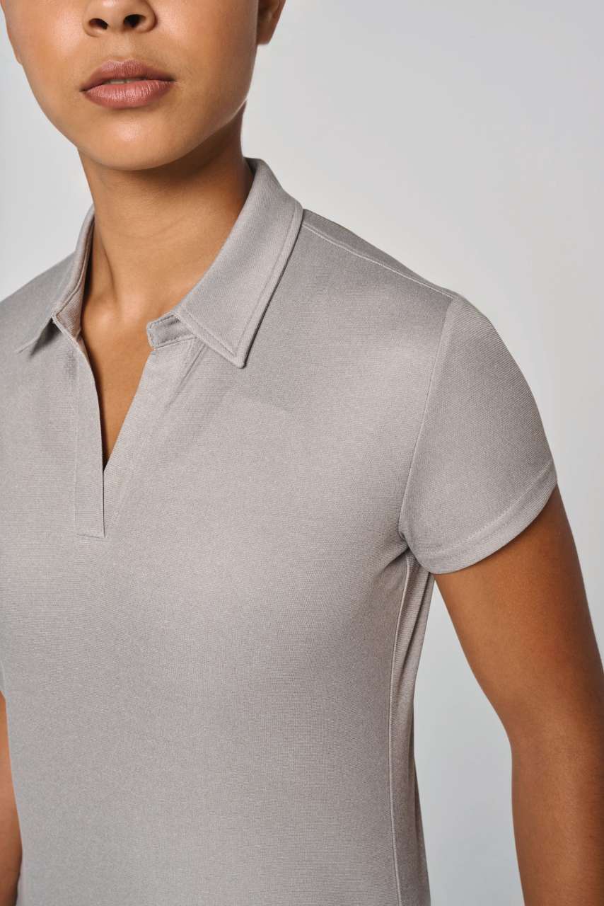 LADIES' SHORT-SLEEVED POLO SHIRT - Image 3