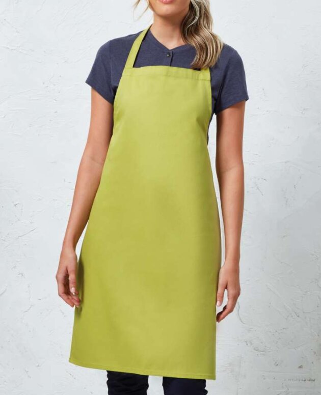 100% ORGANIC COTTON BIB APRON
