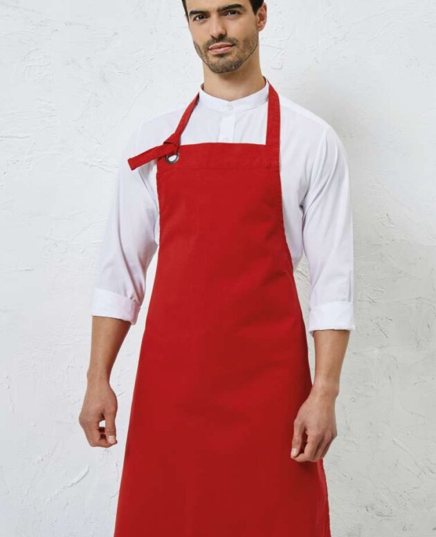 'CALIBRE' HEAVY COTTON CANVAS BIB APRON