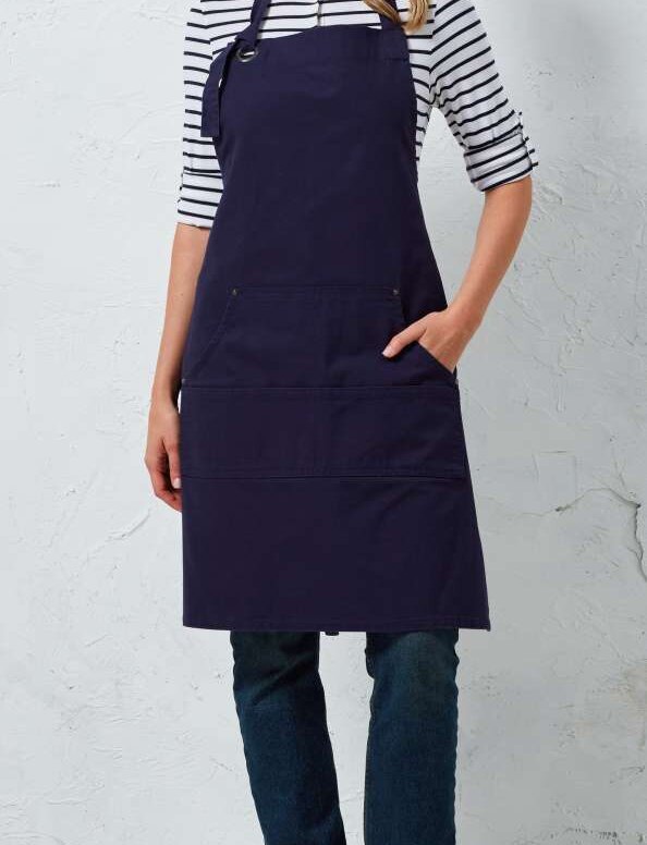 'CALIBRE' HEAVY COTTON CANVAS POCKET APRON