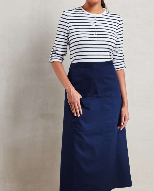 'COLOURS COLLECTION’ BAR APRON WITH POCKET