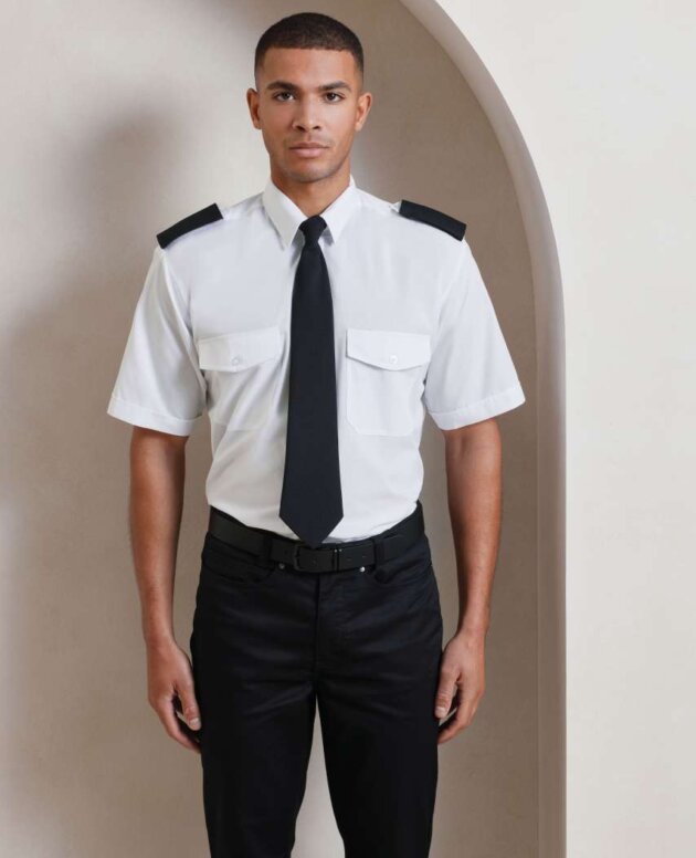 MEN’S SHORT SLEEVE PILOT SHIRT