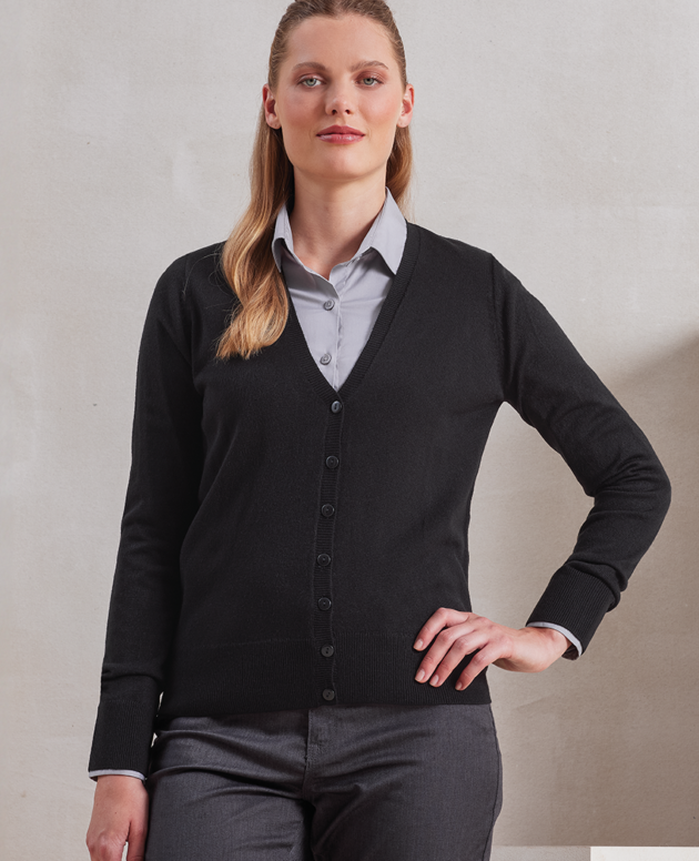 'ESSENTIAL' ACRYLIC WOMEN'S CARDIGAN
