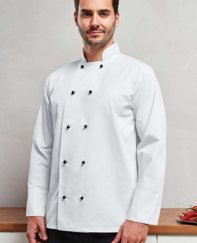 ‘CUISINE' LONG SLEEVE CHEF’S JACKET